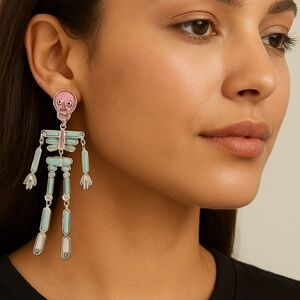 Sugarfix by BaubleBar Skeleton Dangle Earrings